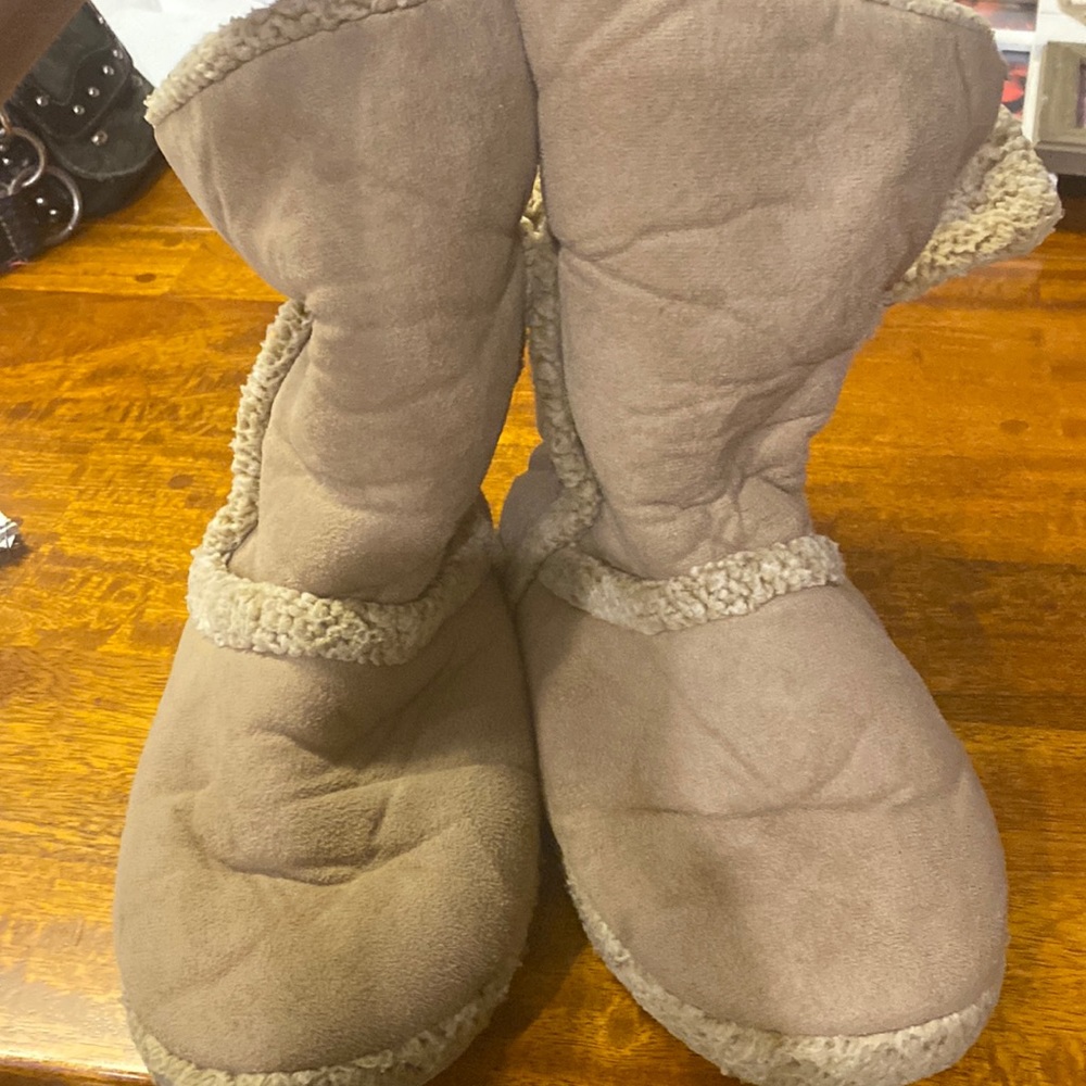 Boots to keep your feet warm out or inside